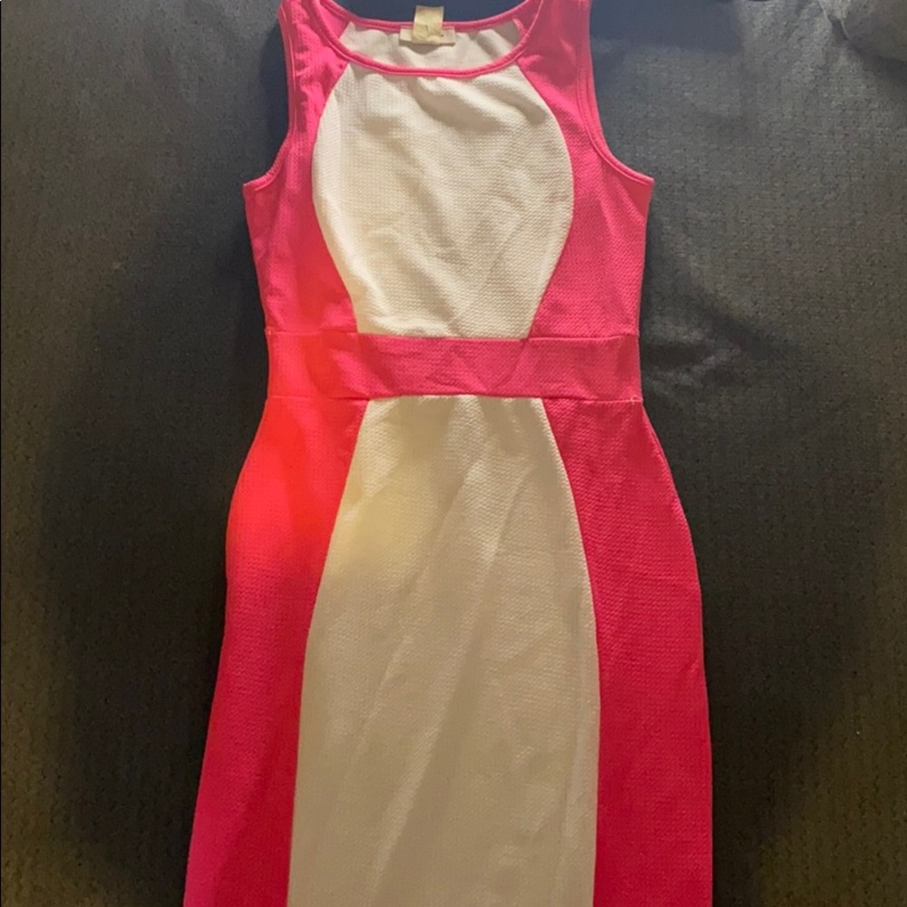 Pink Fitted Dress